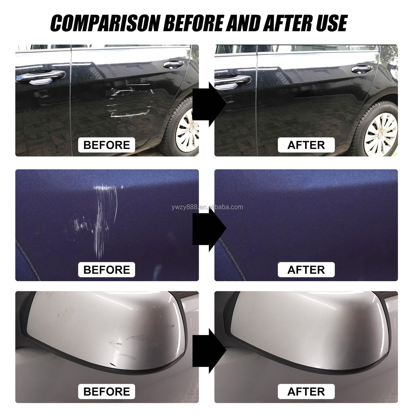Car Scratch Repair Paste– Easy Application