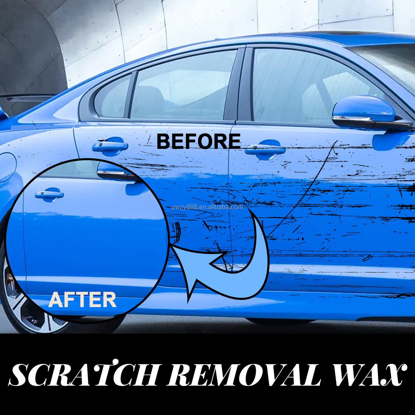 Car Scratch Repair Paste– Easy Application